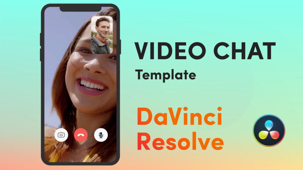 Video Chat Template For DaVinci Resolve Download
