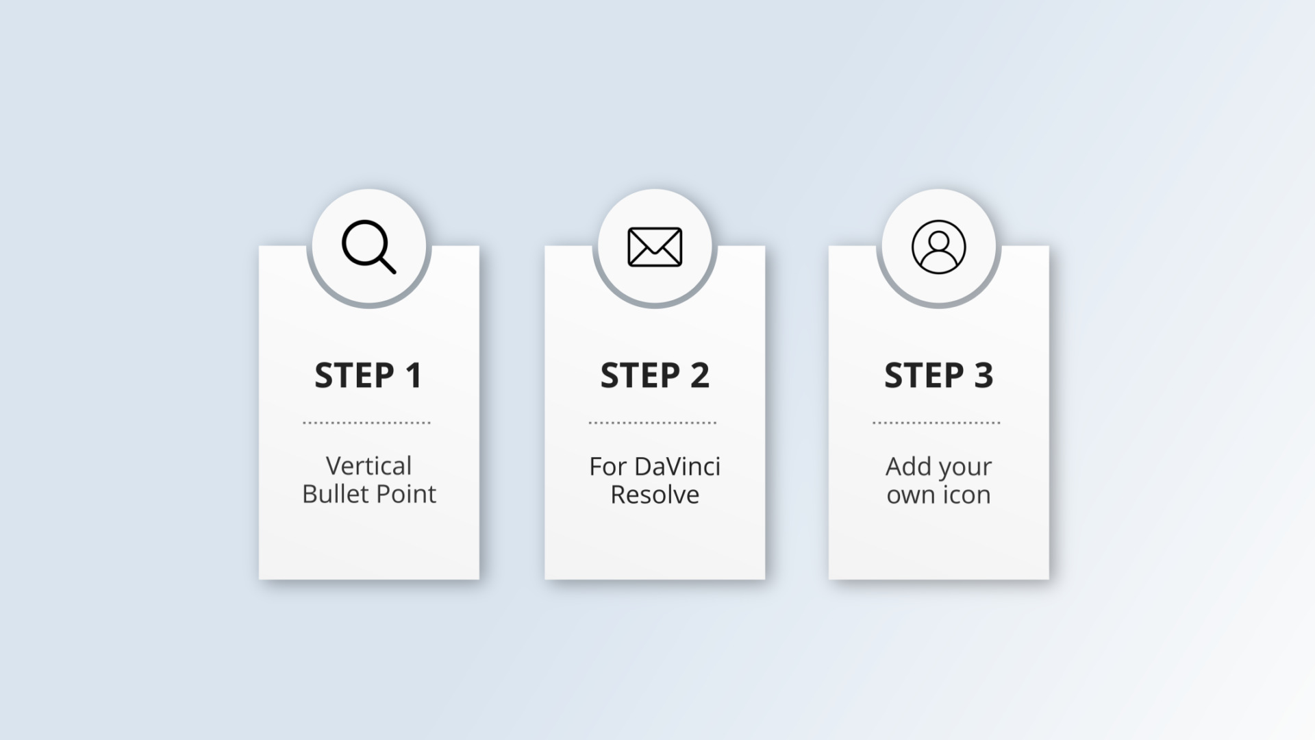 Vertical Bullet Point With Image